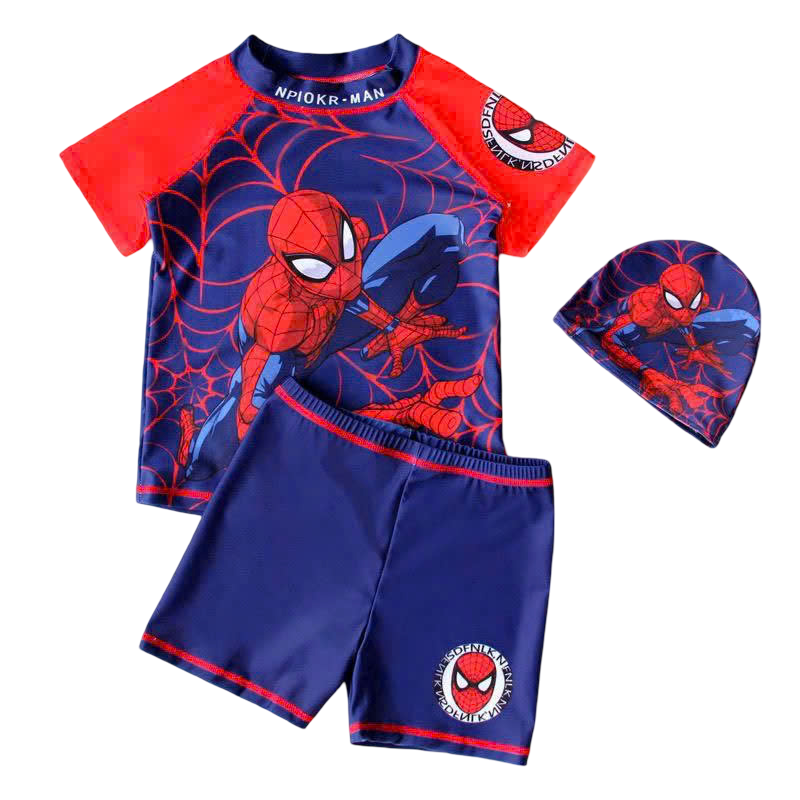 Bộ bơi Spiderman 3 chi tiết