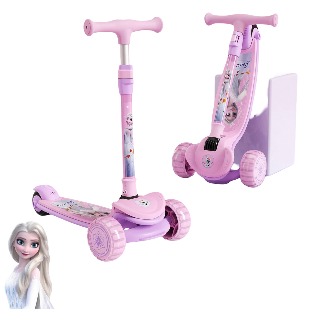 Xe Scooter Elsa Hồng Disney