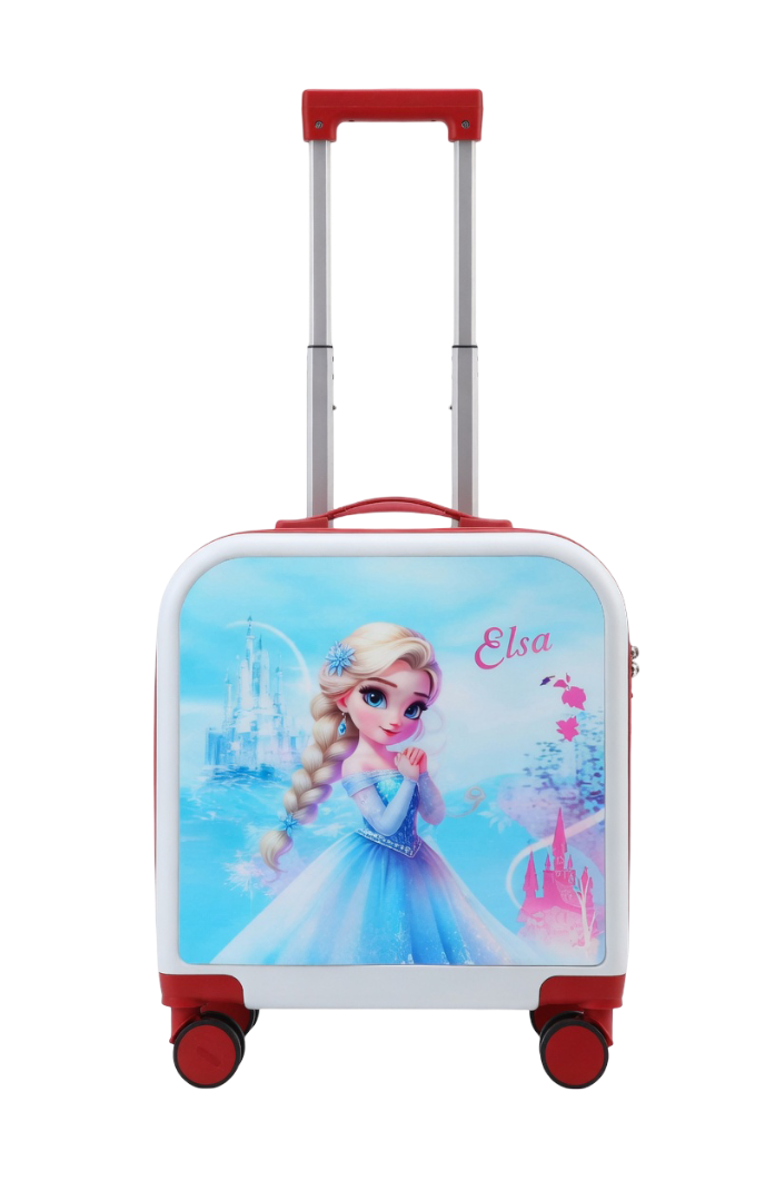 Vali Công Chúa Elsa Disney Họa Tiết 3D