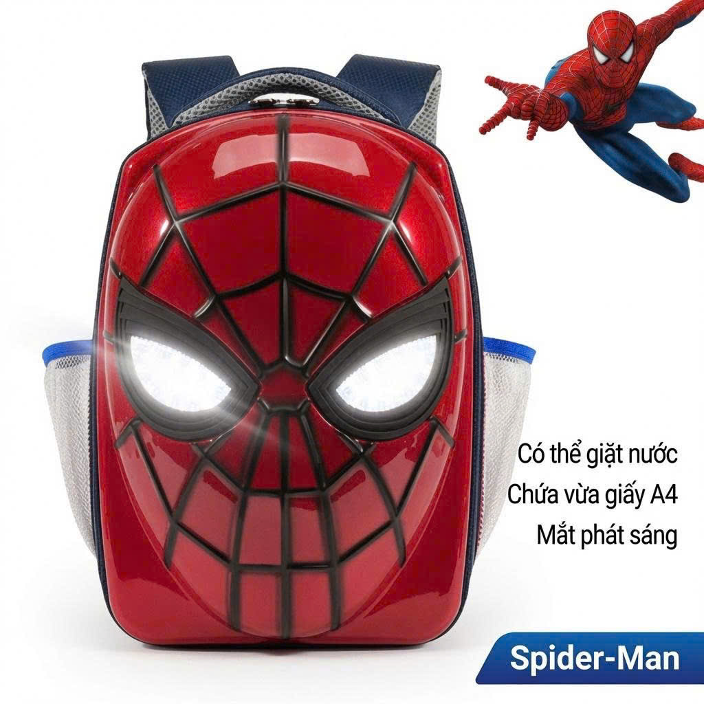 Balo SpiderMan cho bé 2+